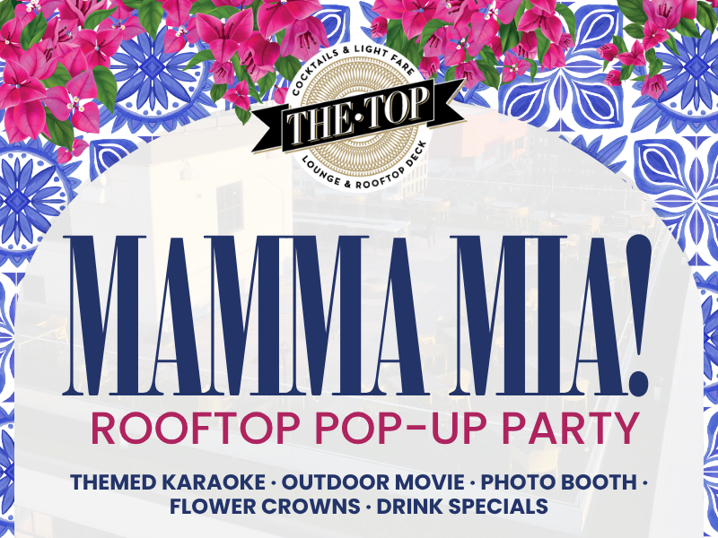 Mamma Mia! Rooftop Pop-Up Party